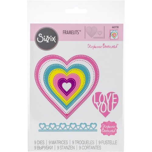 Sizzix Framelits - Dotted Hearts