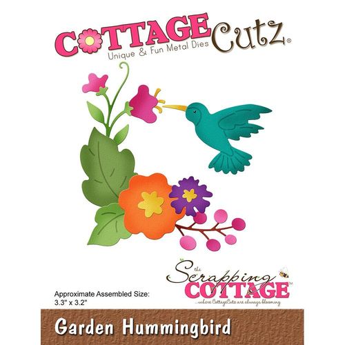 Stanzschablone Garden Hummingbird