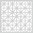 Schablone Graphic Snowflake 6"x6"
