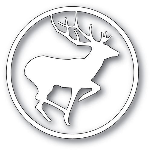 Stanzschablone Running Elk