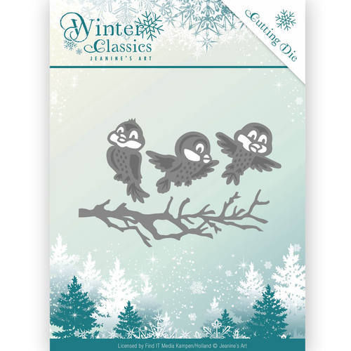 Stanzschablone Winter Classics - Winter Birds