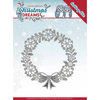 Stanzschablone Christmas Dreams - Poinsettia Wreath
