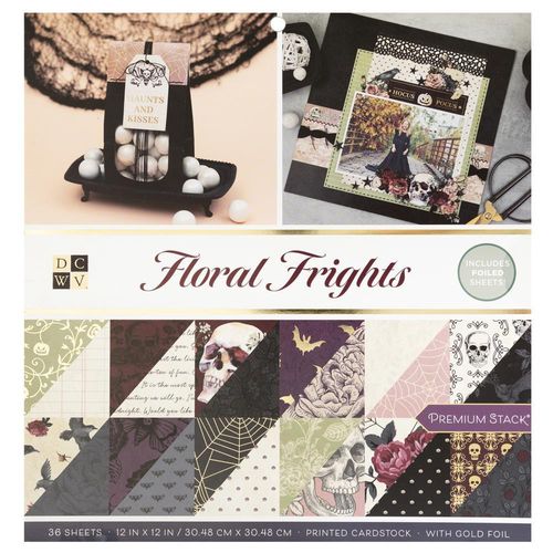 Floral Frights Pad 12"x12"