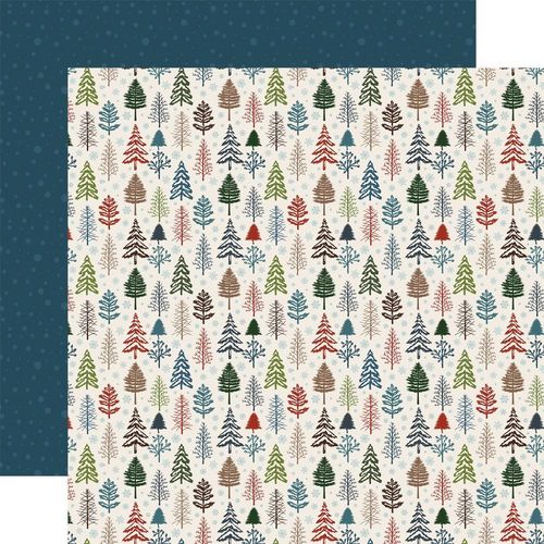 Papier Let It Snow - Pretty Pines