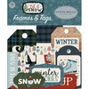 Let It Snow Ephemera Cardstock Die-Cuts - Frames & Tags