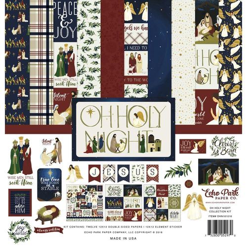 Oh Holy Night Collection Kit 12"x12"