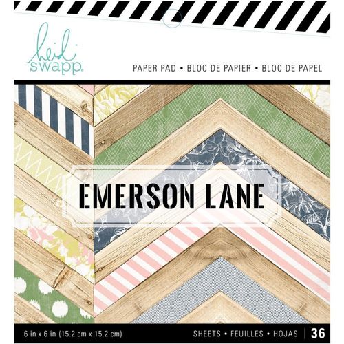 Heidi Swapp Paper Pad 6" x 6" - Emerson Lane