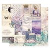 Moon Child Foiled Double-Sided Cardstock 12"X12" - Lunar Peak
