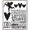 Valentine Silhouettes (Cling Set)