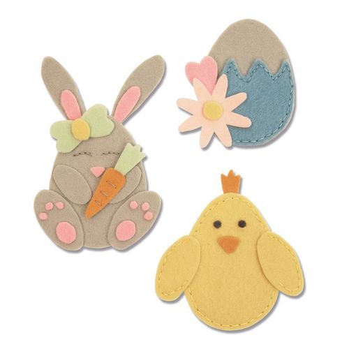 Sizzix BigZ L - Bunny, Chick and Egg