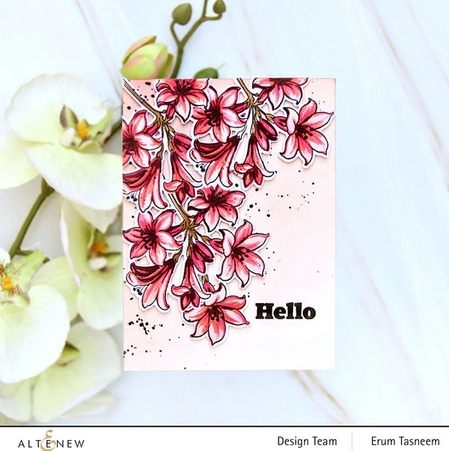 Clear Stamp & Die Set Build-A-Flower - Belladonna Lily