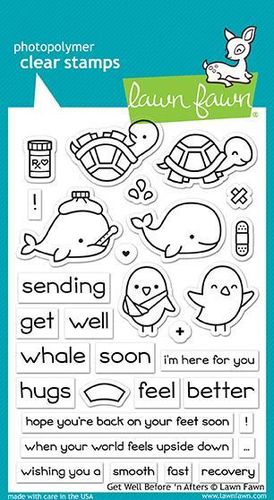 Clear Stamp - Get Well Before `n Afters