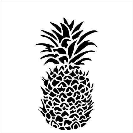 Schablone Pineapple 6" x 6"