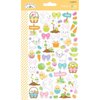 Doodlebug Mini Cardstock Stickers - Hoppy Easter
