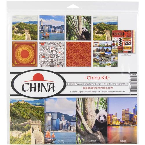 China Collection Kit 12"x12"