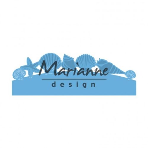 Stanzschablone Marianne Design - Creatables Sea Shells Border