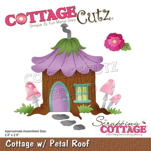 Stanzschablone Cottage with Petal Roof