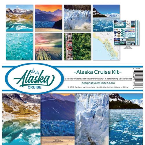 Alaska Cruise Collection Kit 12"x12"