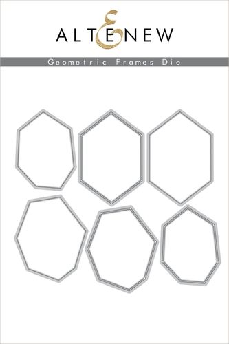 Stanzschablone Geometric Frames