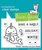 ***Clear Stamp Set inkl. Stanzschablonen - Winter Narwhal***