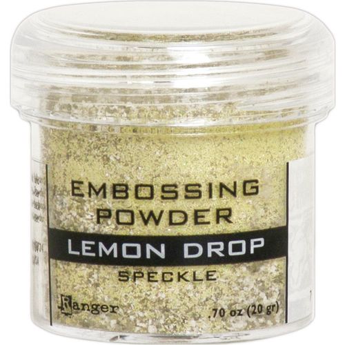 Embossingpulver Speckle - Lemon Drop
