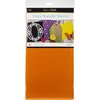 Deco Foil Flock Transfer Sheets 6"X12" - Orange Glow