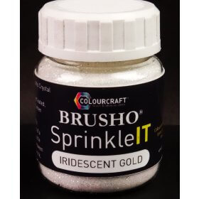 Brusho Sprinkle It - Iridescent Gold
