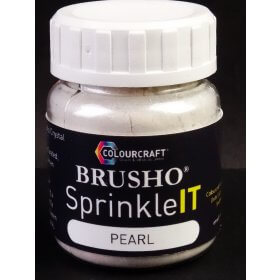 Brusho Sprinkle It - Metallic Pearl