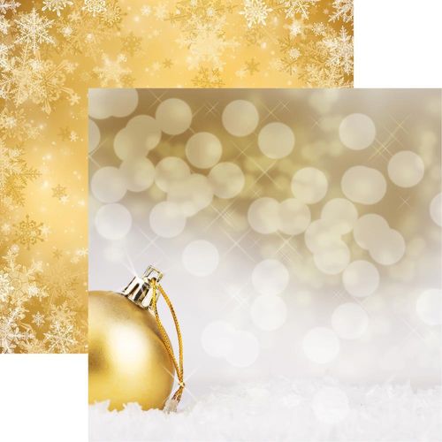 Papier Gold Christmas - Golden Ball