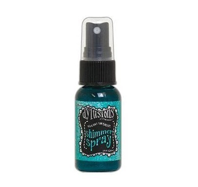Dylusions Shimmer Spray - Vibrant Turquoise