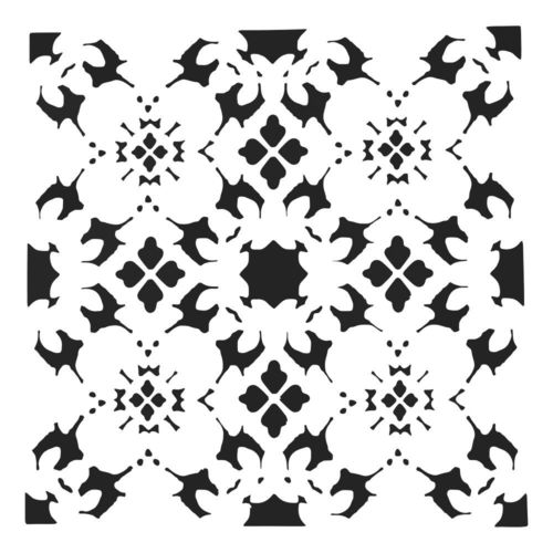 Schablone Poppy Grid 6" x 6"