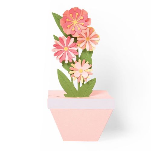 Sizzix Thinlits - Pop-Up Plant Pot