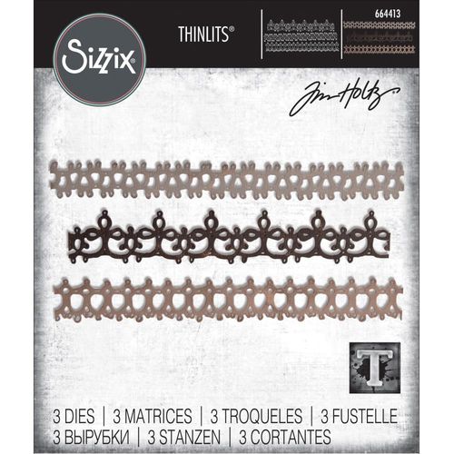 Sizzix Thinlits - Tim Holtz Crochet #2