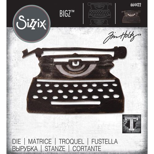 Sizzix Bigz Die - Tim Holtz Retro Type