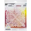 Art Printing Square Rubber Texture Plate - Napperon au Crochet