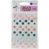 Surfboard Say It In Crystals Adhesive Embellishments