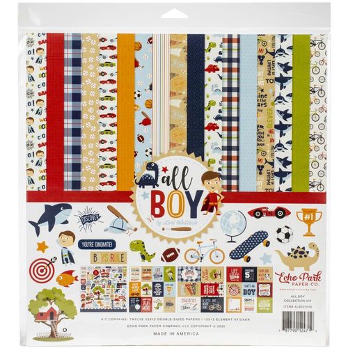 All Boy Collection Kit 12"x12"