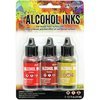 Alcohol Inks - Orange/Yellow Spectrum