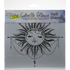 Schablone Celestial Sun 6" x 6"