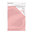 Tonic Studios Pearlescent Cardstock 8.5"X11" - Princess Pink
