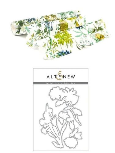 Altenew  Wild Flora Washi Tape & Die Bundle
