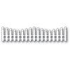 Stanzschablone Wavy Long Picket Fence