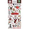 A Lumberjack Christmas Chipboard 6"X13" - Accents