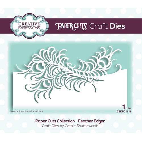 Stanzschablone Creative Expressions - Feather Edger