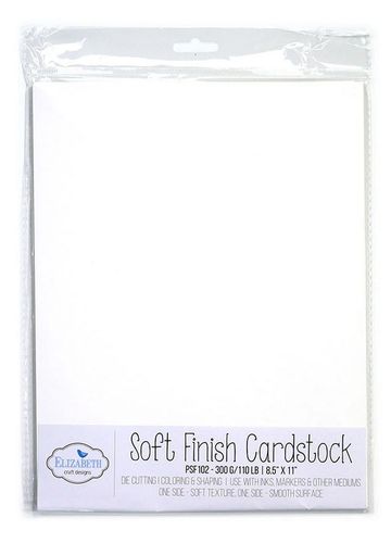 Elizabeth Crafts Soft Finish Cardstock 8.5"X11" - 300g