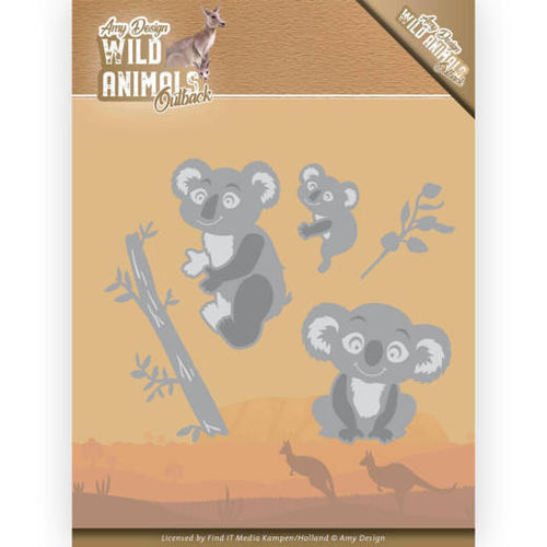 Stanzschablone Wild Animals - Koala