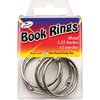 Book Rings 1,25" silver