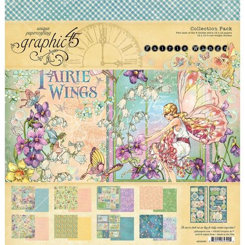 Fairie Wings Collection Pack 12"X12"