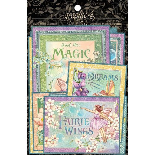 Fairie Wings Ephemera & Journaling Cards