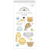 Doodlebug Adhesive Enamel Shapes - Cute & Cuddly (Special Delivery)